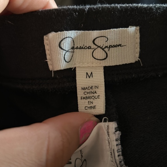 Girls, black leggings with skirt - Picture 3 of 4